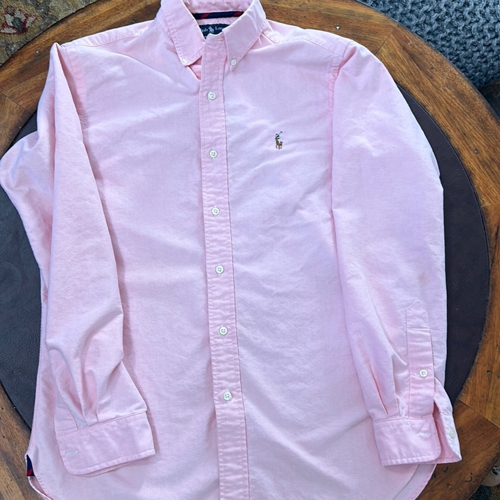 Pink Ralph Lauren Men’s Button Down